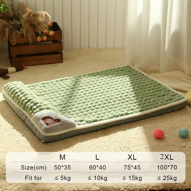 Orthopedic Memory Foam Dog Bed – Washable Pet Cushion with Removable Cover