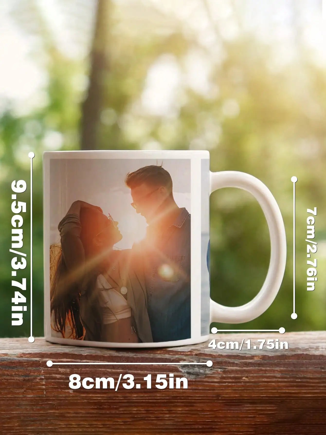 Custom Photo Mug – Personalized Coffee Mug with Picture, Unique Gift for Anniversaries, Mother's Day & Special Occasions