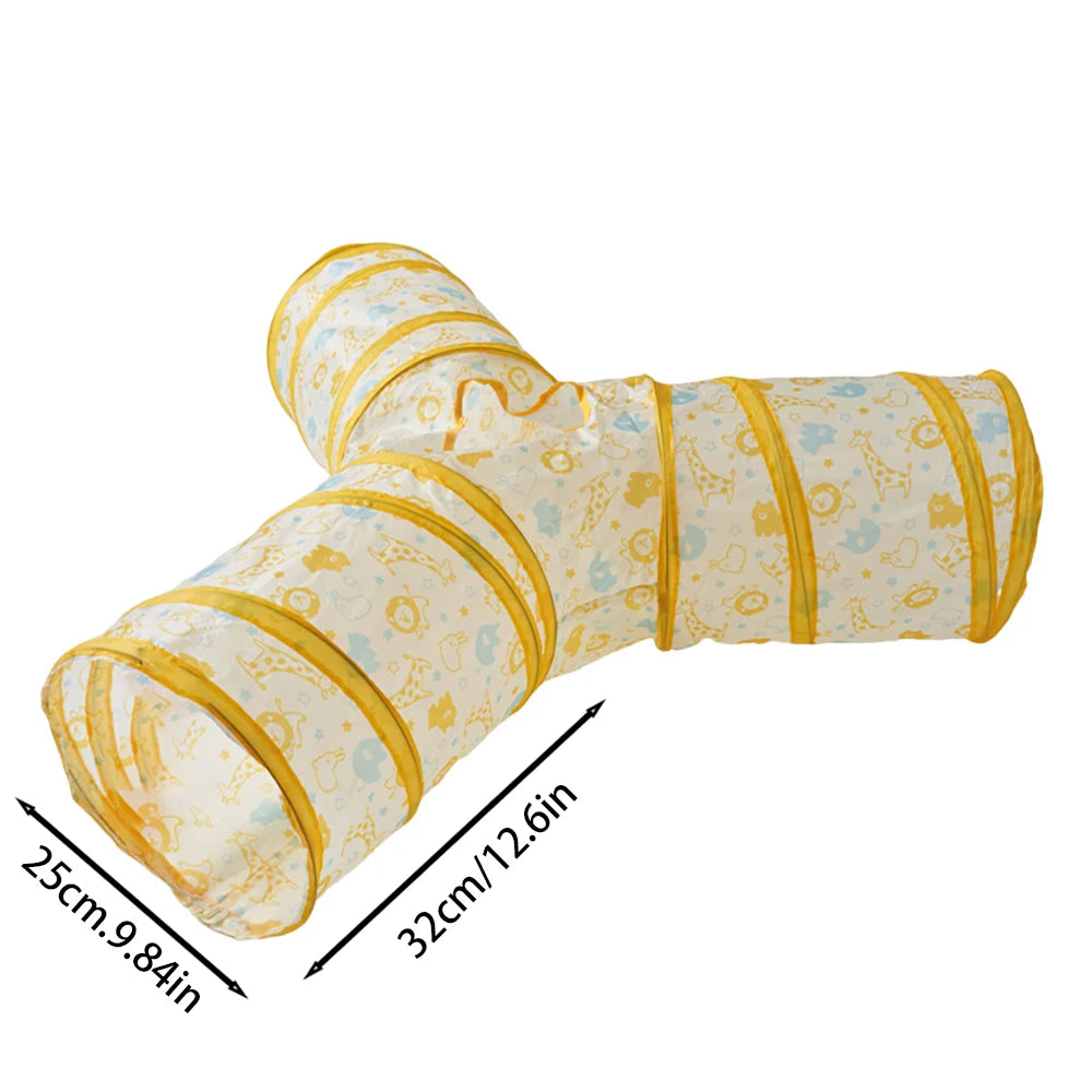 Foldable Cat Tunnel – Interactive Play Tunnel for Cats & Kittens