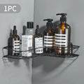 No-Drill Bathroom Shower Shelf – Triangle Corner Storage Rack