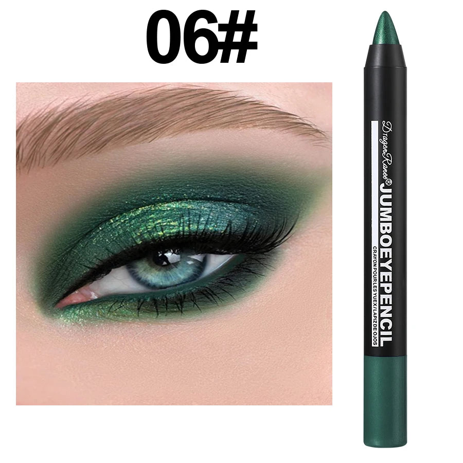 Crayon fard à paupières nacré et scintillant, délicat, illuminateur et contouring, application en un geste