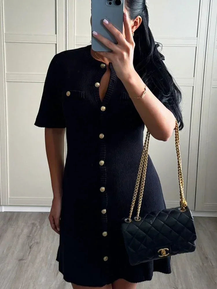 Trendix Robe Mini Tricot Femme