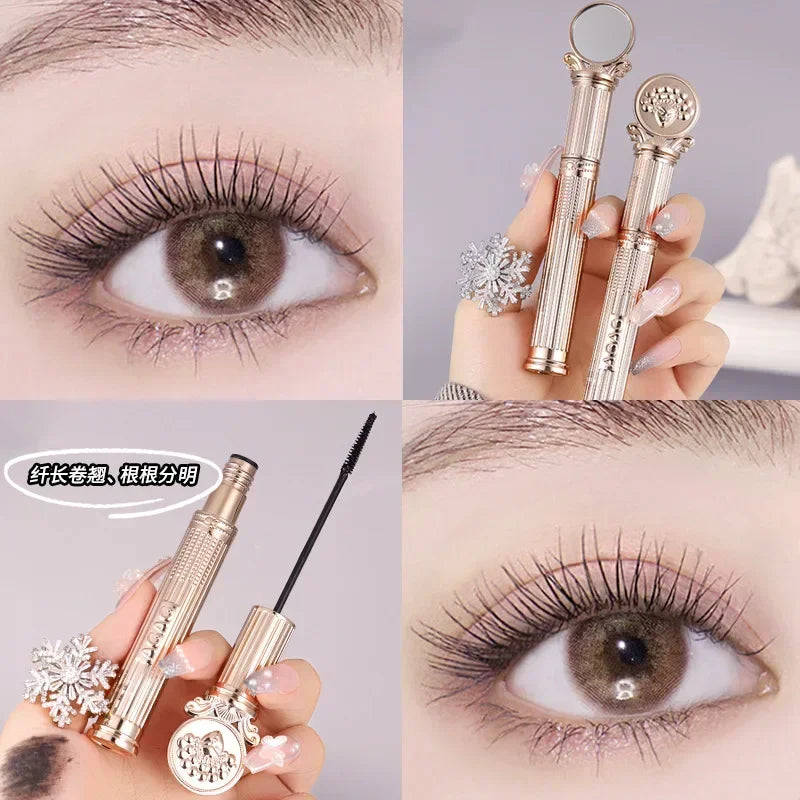 Mascara  waterproof épais longue tenue allongeant cils naturel recourbant séchage rapide maquillage femme