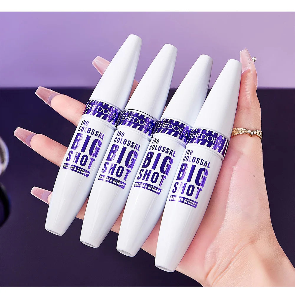 Mascara coloré recourbant waterproof séchage rapide longue tenue multicolore