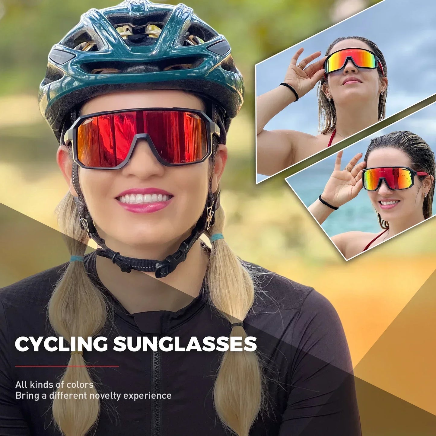 « Lunettes de Sport  – Cyclisme, UV400, Unisexe »