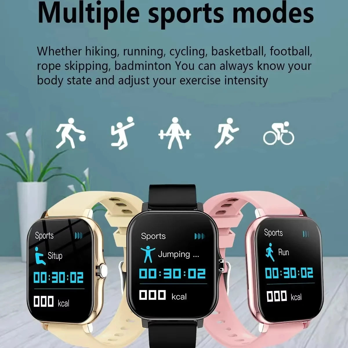 Xiaomi nouvelle montre intelligente femmes hommes dame cadeau Sport Fitness montres moniteur de fréquence cardiaque étanche Smartwatch pour téléphones Android IOS