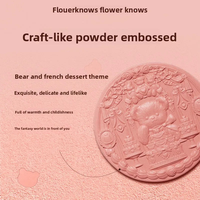 Blush en Poudre — Fini Satiné et Soyeux, Pour Joues, Contour et Highlight, Effet Naturel Mat pour le Visage