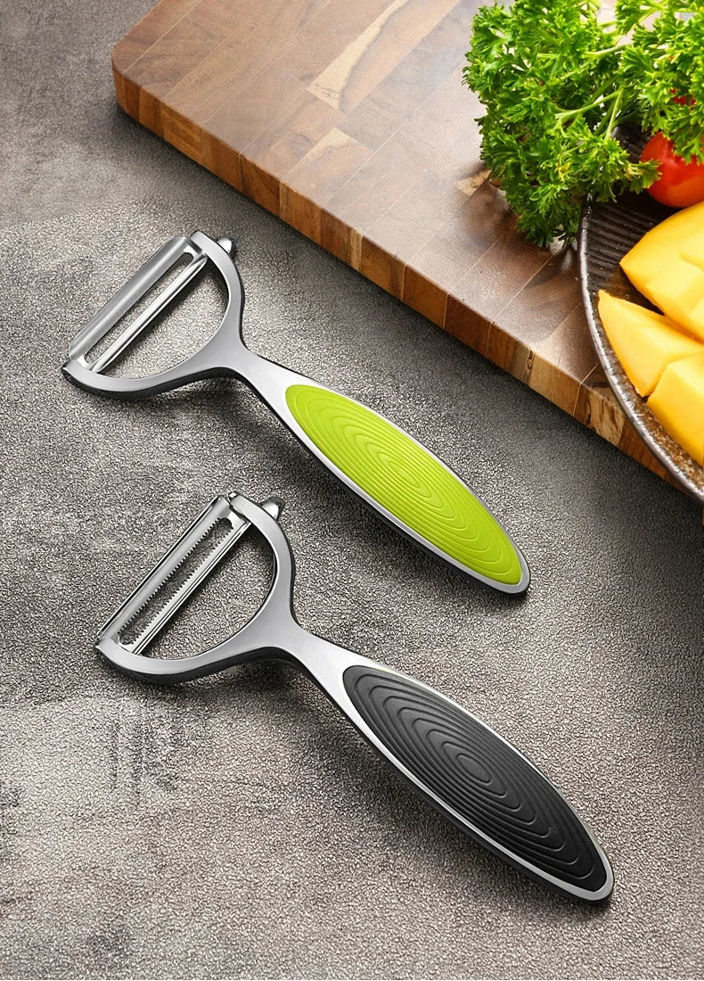 Stainless Steel Vegetable Peeler – Multifunction Potato, Carrot & Fruit Peeler Kitchen Tool