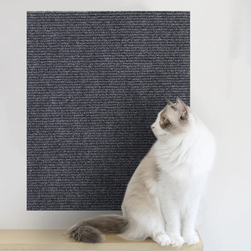 Self-Adhesive Cat Scratch Protector – Trimmable Furniture & Wall Protection Mat