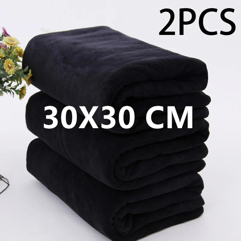 Premium Black Towel Set – Ultra Soft & Highly Absorbent Towels