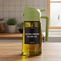 470ml 2-in-1 Oil Sprayer for Cooking – Olive Oil Dispenser & Spray Bottle with Thick Glass Design