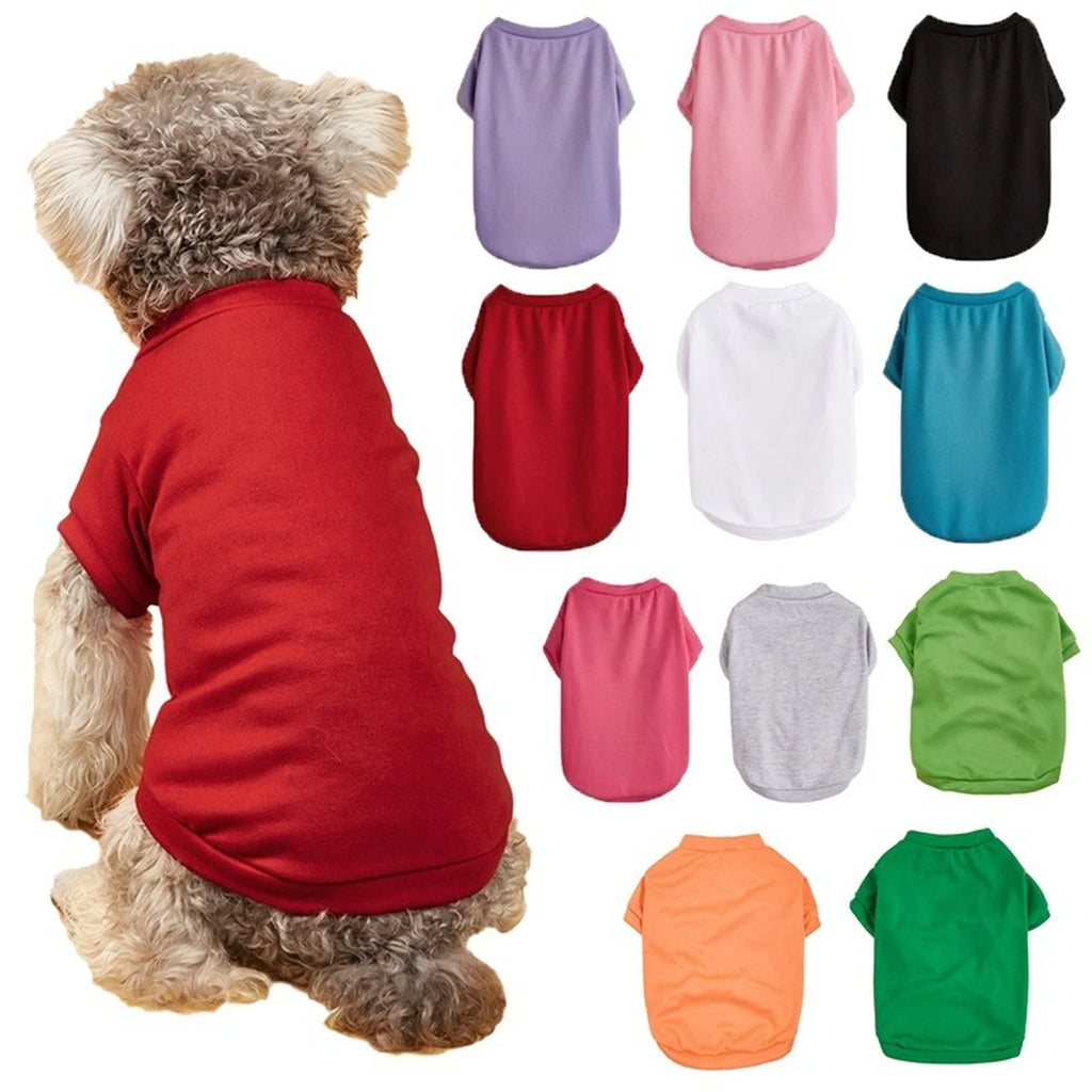 Breathable Dog T-Shirt – Lightweight Summer Vest for Dogs