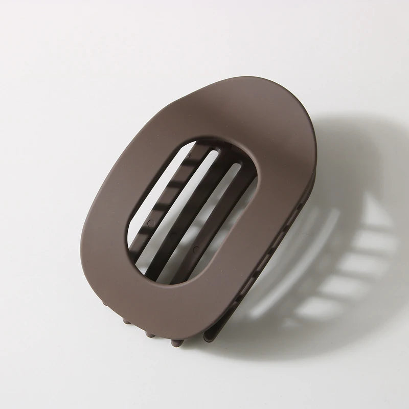 « Pince Cheveux Femme – Léopard, Grande & Plate »