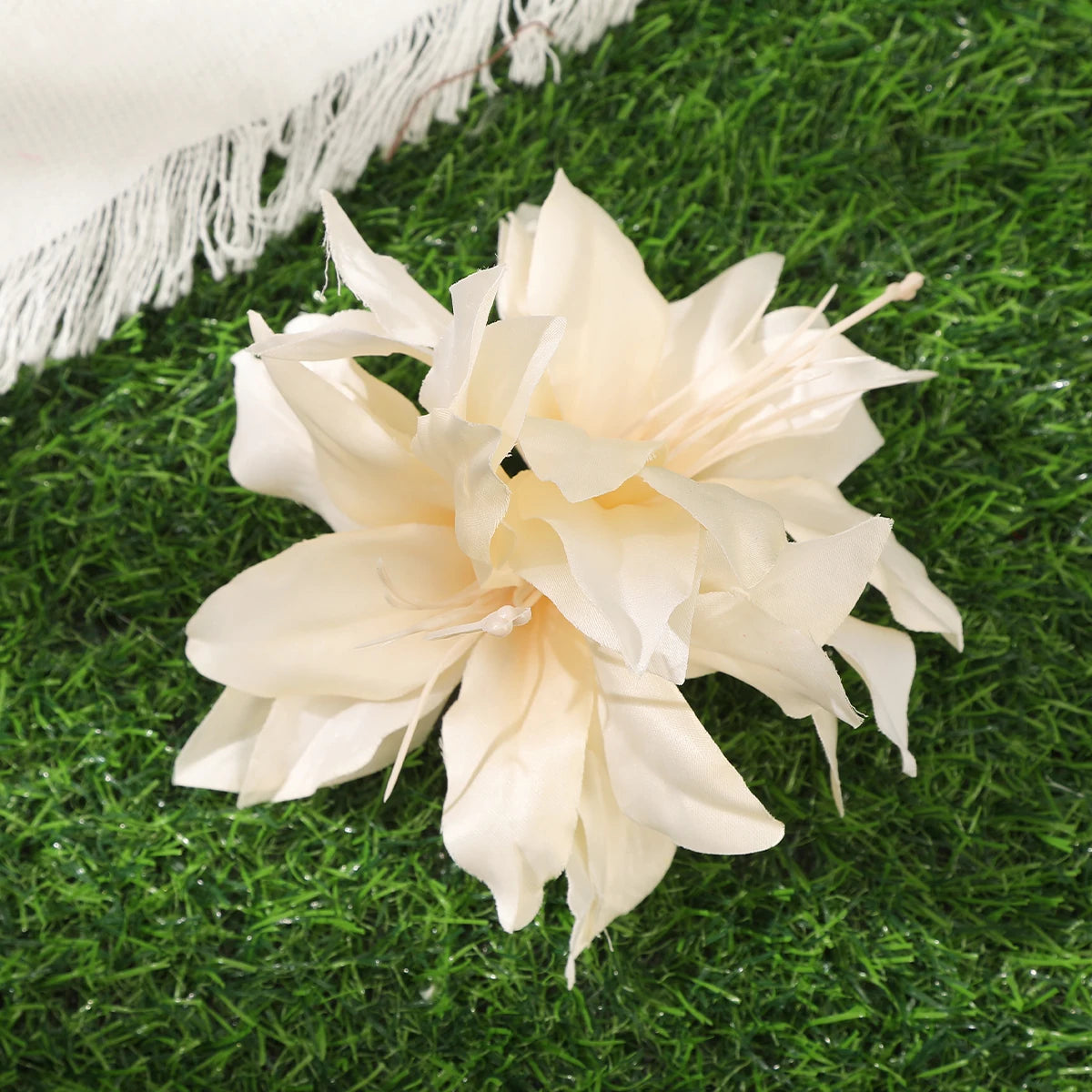 « Barrettes Femme – Fleurs Orchidée, Style Bohème »