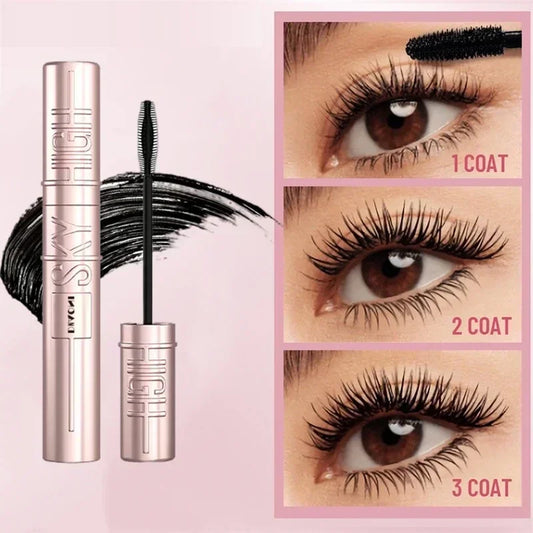 Mascara allongeant cils noir waterproof soyeux longue tenue maquillage coréen