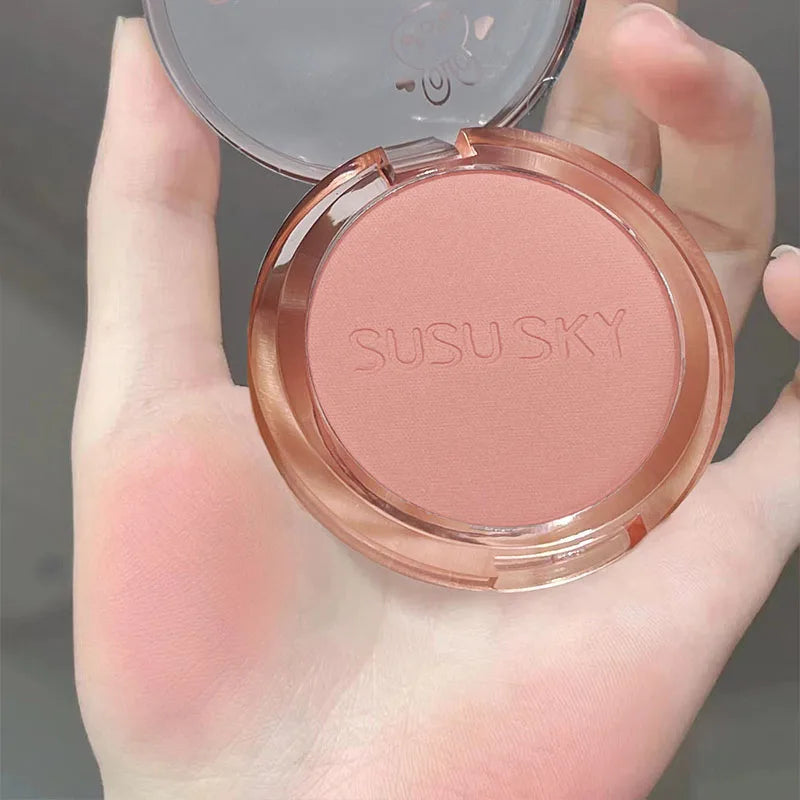 Blush Monochrome Lapin — Fini Mat, Longue Tenue, Couleur Durable, Non Pailleté, Teinte Rouge Éclaircissante