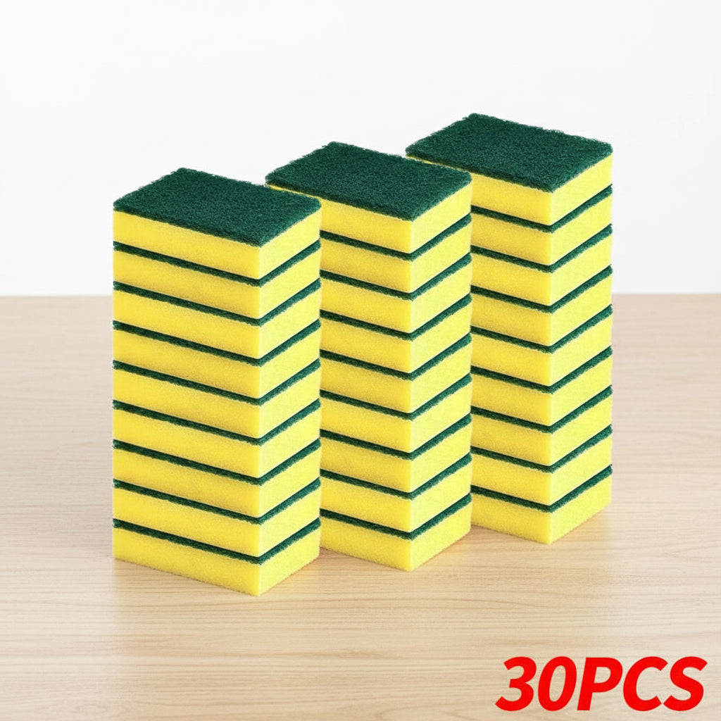 Double-Sided Magic Cleaning Sponge – Heavy Duty Kitchen Scrubber