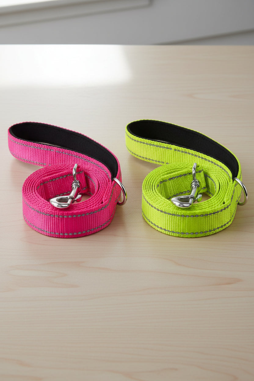 Reflective Pet Leash – Adjustable Walking & Training Lead for Dogs & Cats