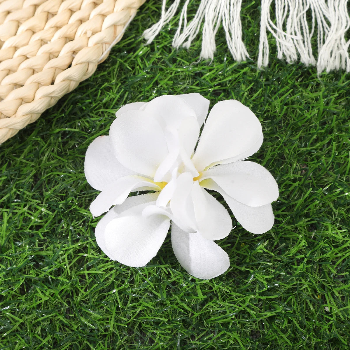 « Barrettes Femme – Fleurs Orchidée, Style Bohème »