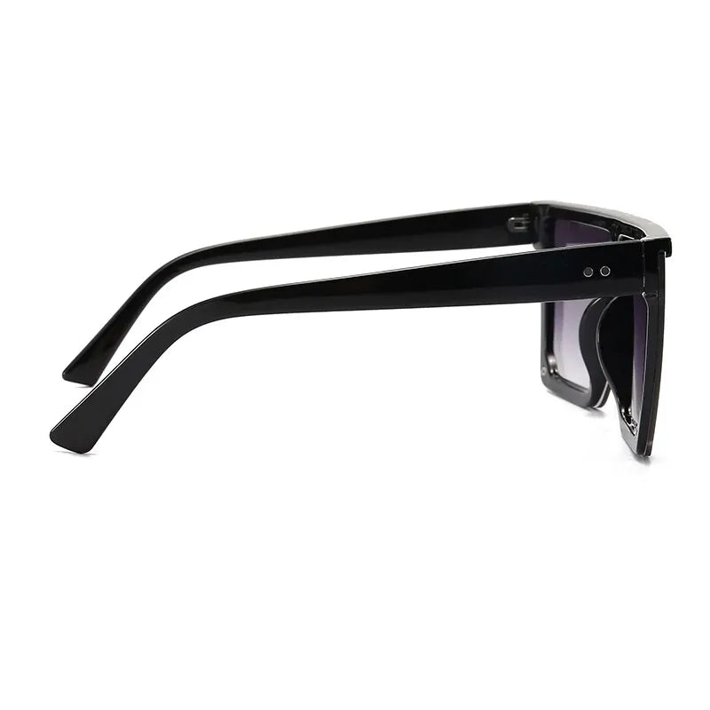 « Lunettes de soleil Femme – Grandes Montures Carrées, UV400 »