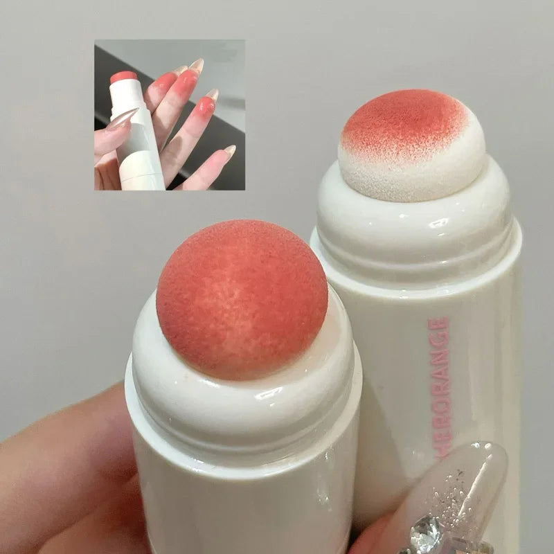 Blush Stick Rouge — Waterproof, Teinte Naturelle pour Joues, Crème Blush à Faible Saturation, Éclaircissant, Highlighter Visage Style Coréen (Copie)