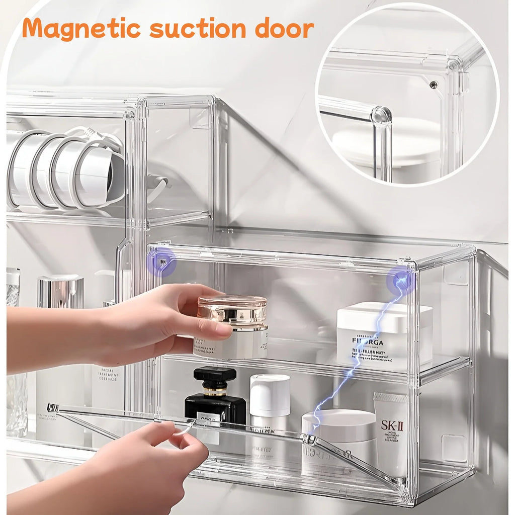 Clear Makeup Organizer Case