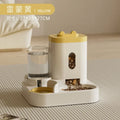 Automatic Pet Feeder & Water Dispenser – Large Capacity Food and Water Station