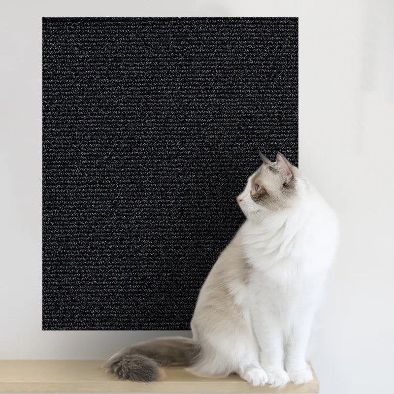 Self-Adhesive Cat Scratch Protector – Trimmable Furniture & Wall Protection Mat