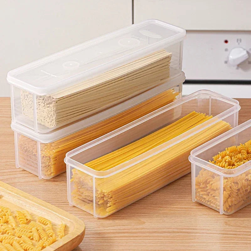Refrigerator Fresh-Keeping Storage Boxes – Transparent Airtight Food Containers