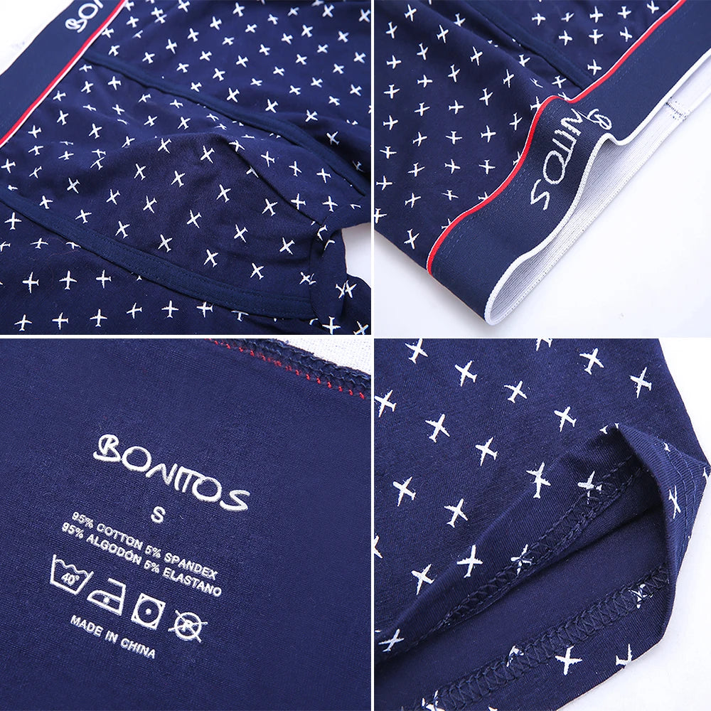 Lot de 4 Boxers Homme – Sous-vêtements Coton Confortables & Sexy