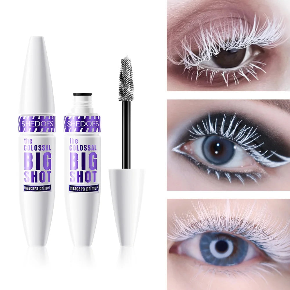 Mascara coloré recourbant waterproof séchage rapide longue tenue multicolore