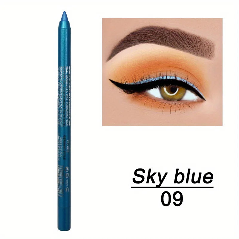 Eyeliner Crayon Waterproof – Haute Brillance et Longue Tenue