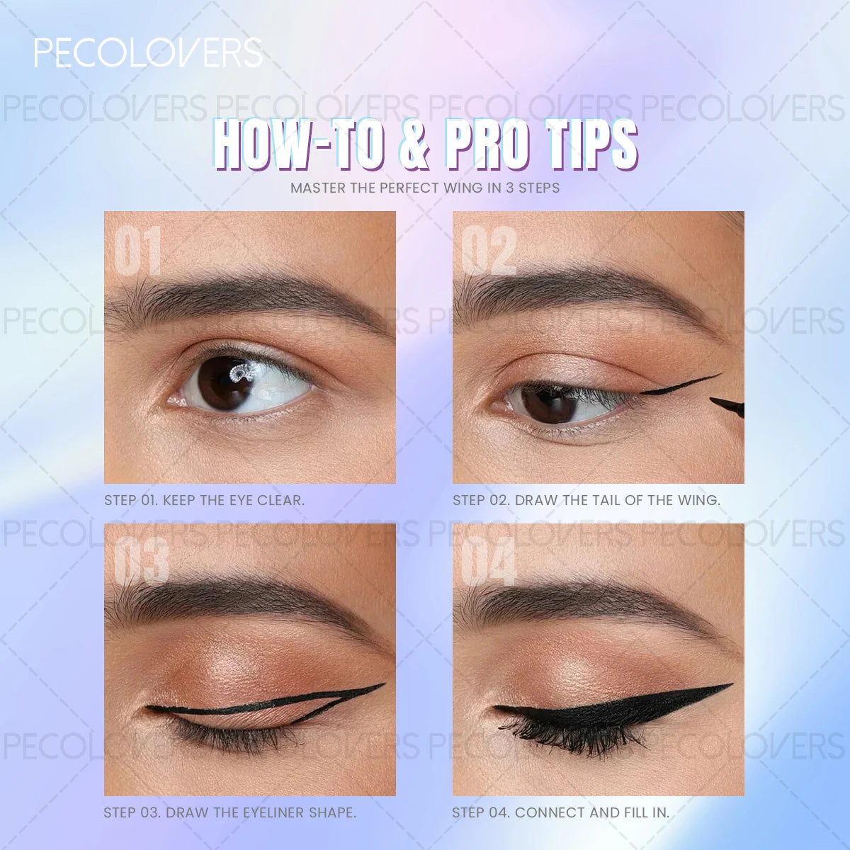 1 crayon eyeliner liquide mat waterproof longue tenue, sans bavure, idéal pour les cadeaux de Noël, Halloween et Thanksgiving.