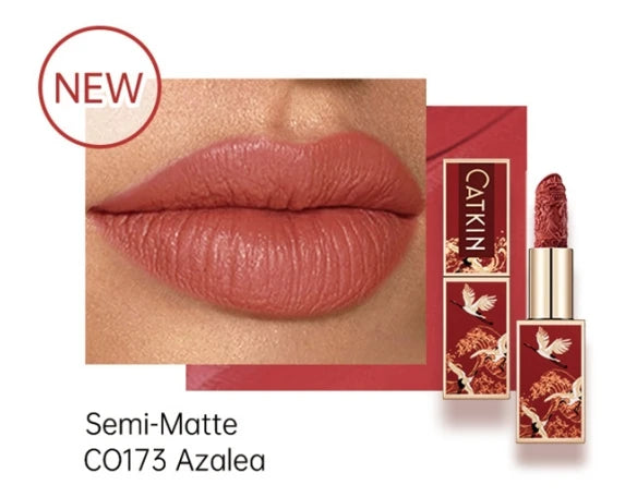 Rouge à Lèvres Velours Mat – Hydratant, Fini Satin, Longue Tenue, Texture Lisse et Crémeuse