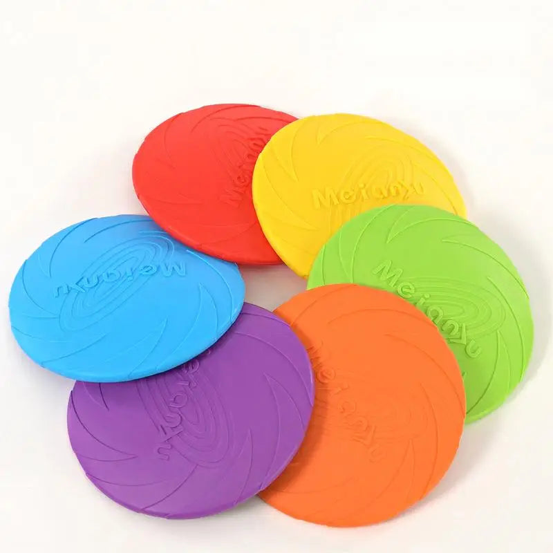 Bite-resistant Dog Flying Disc – Interactive Training & Fetch Toy
