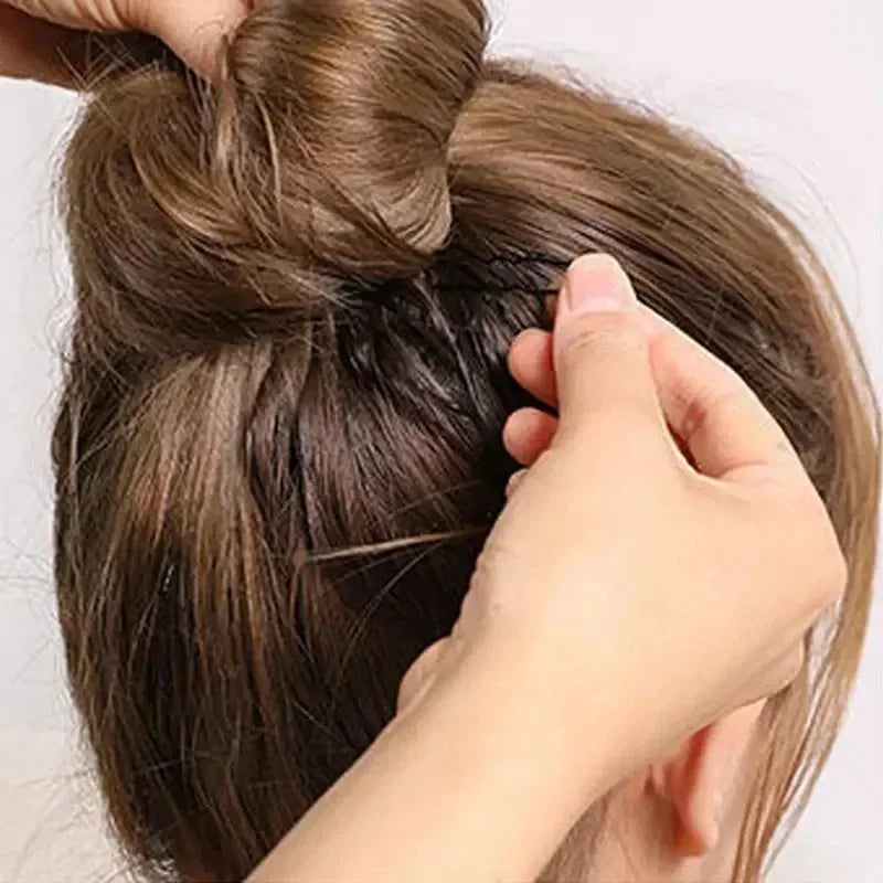 « Lot de Pinces Cheveux Noires – U et Invisibles »