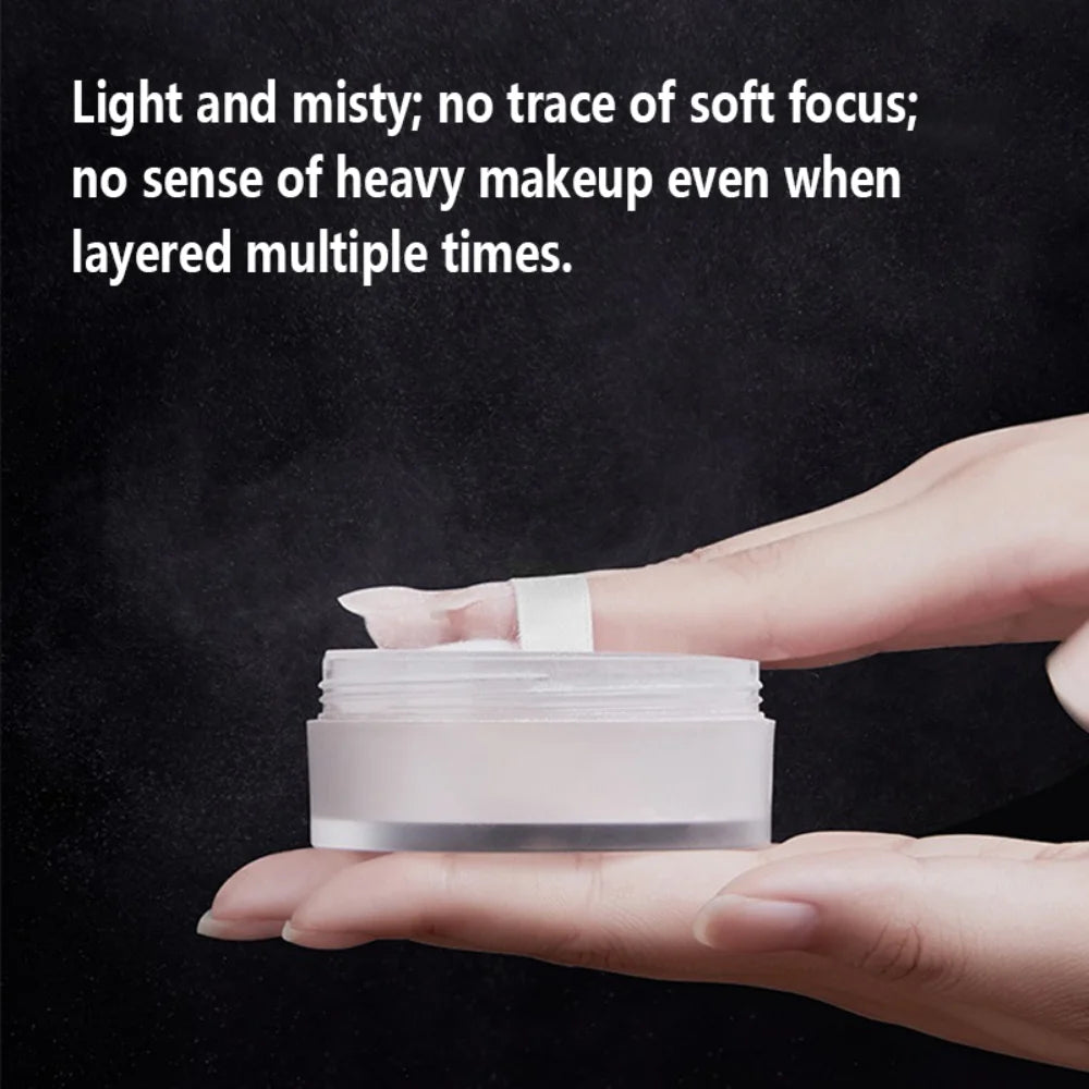 Poudre libre bicolore – Contrôle de l’huile, poudre fixante, longue tenue, finition mate fraîche