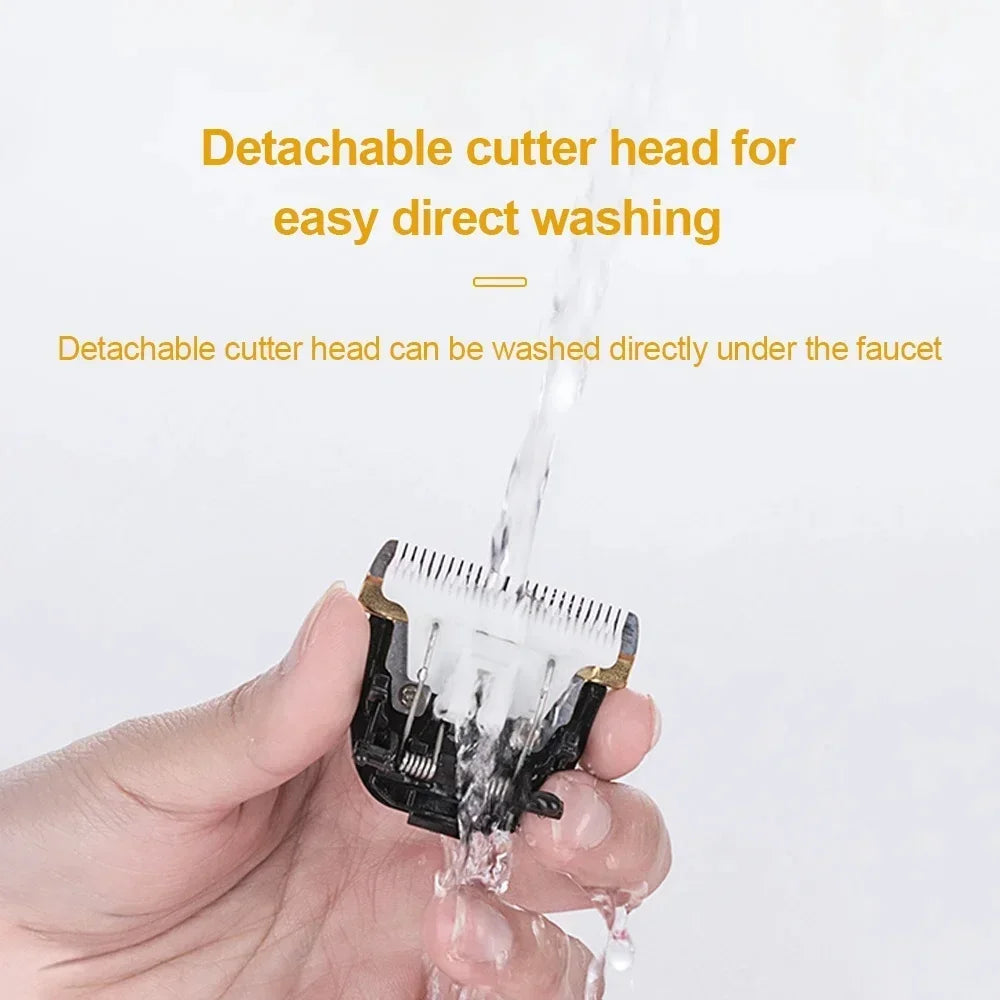 USB Rechargeable Pet Hair Clipper – Professional Grooming Trimmer for Dogs & Cats