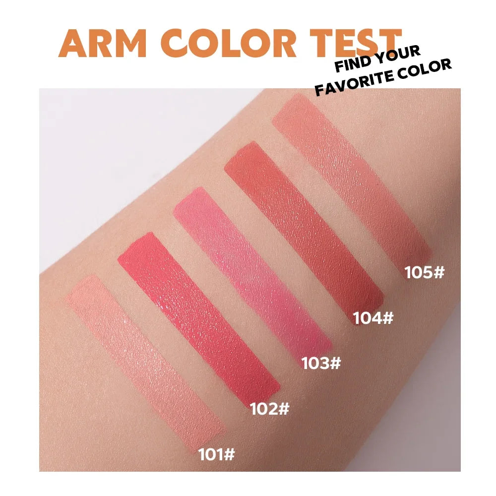 Blush liquide – Longue tenue, waterproof et anti-transpiration, léger – Ne s’efface pas, effet naturel sur les joues, maquillage visage