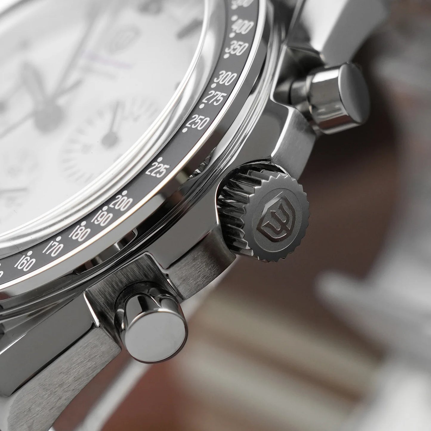 Montre à Quartz VK63 chronographe mouvement saphir cristal BGW9 lumineux 20Bar étanche 40mm montres Vintage