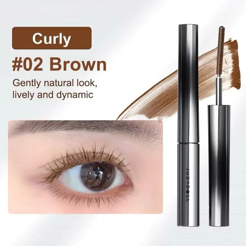 Mascara 3D recourbant tube cils noir et marron allongeant waterproof longue tenue anti-bavure
