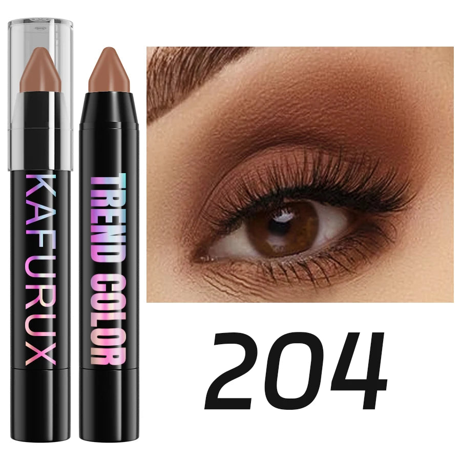 Crayon eyeliner nacré pailleté 24 couleurs, waterproof, mat, nude, effet illuminateur.