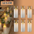 LED Flameless Tea Light Candles (6–90 PCS) – Flickering Acrylic Cup Candles for Weddings & Events
