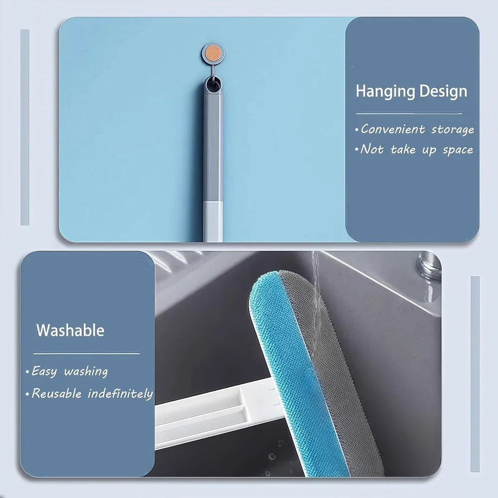 4-in-1 Pet Hair Remover Tool – Reusable Fur & Lint Cleaner for Furniture and Clothing