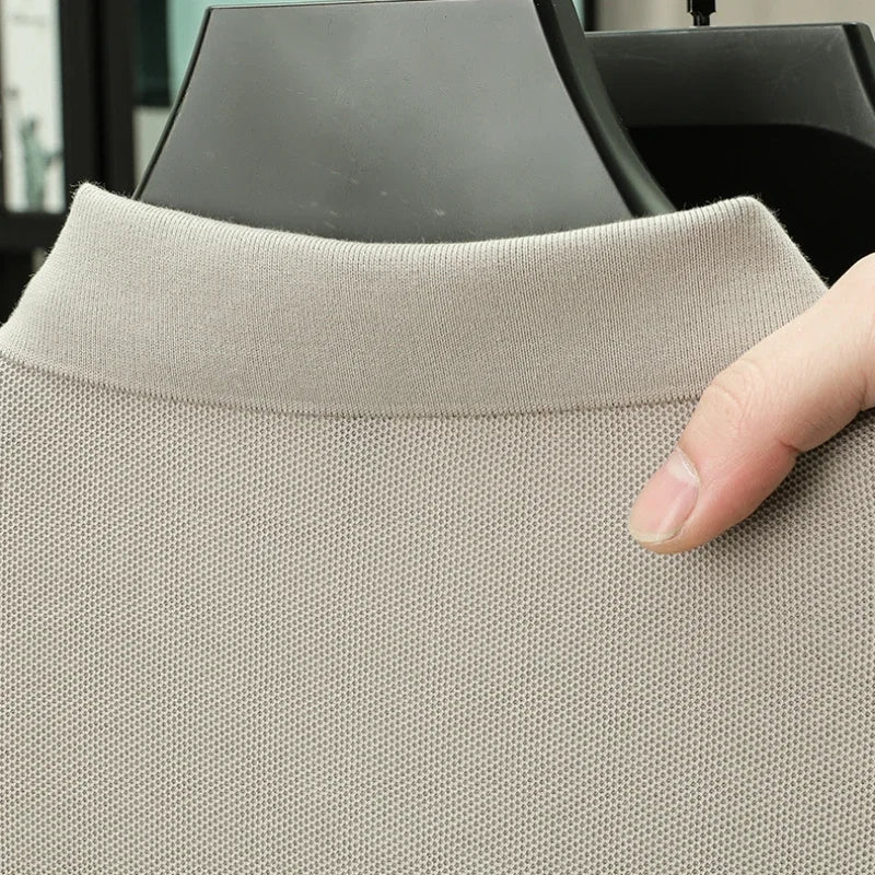 Polo 100% coton pour hommes – T-shirt respirant décontracté d'été, 19 couleurs, idéal pour le golf et le sport, décontracté d'affaires, finition semblable à la soie