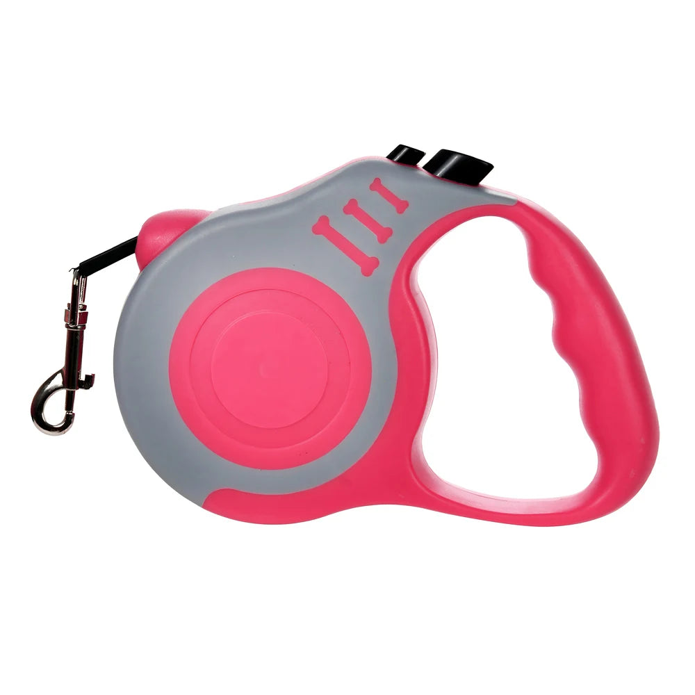 Retractable Dog Leash – 3m & 5m Adjustable Walking Lead for Small & Large Dogs