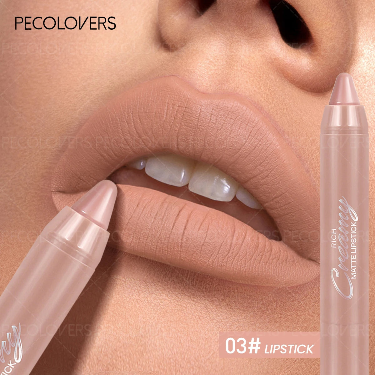 Crayon à Lèvres et Rouge à Lèvres Mat – Application Facile et Précise, Waterproof, Longue Tenue, Anti-Transfert, Cadeau Parfait pour Fêtes