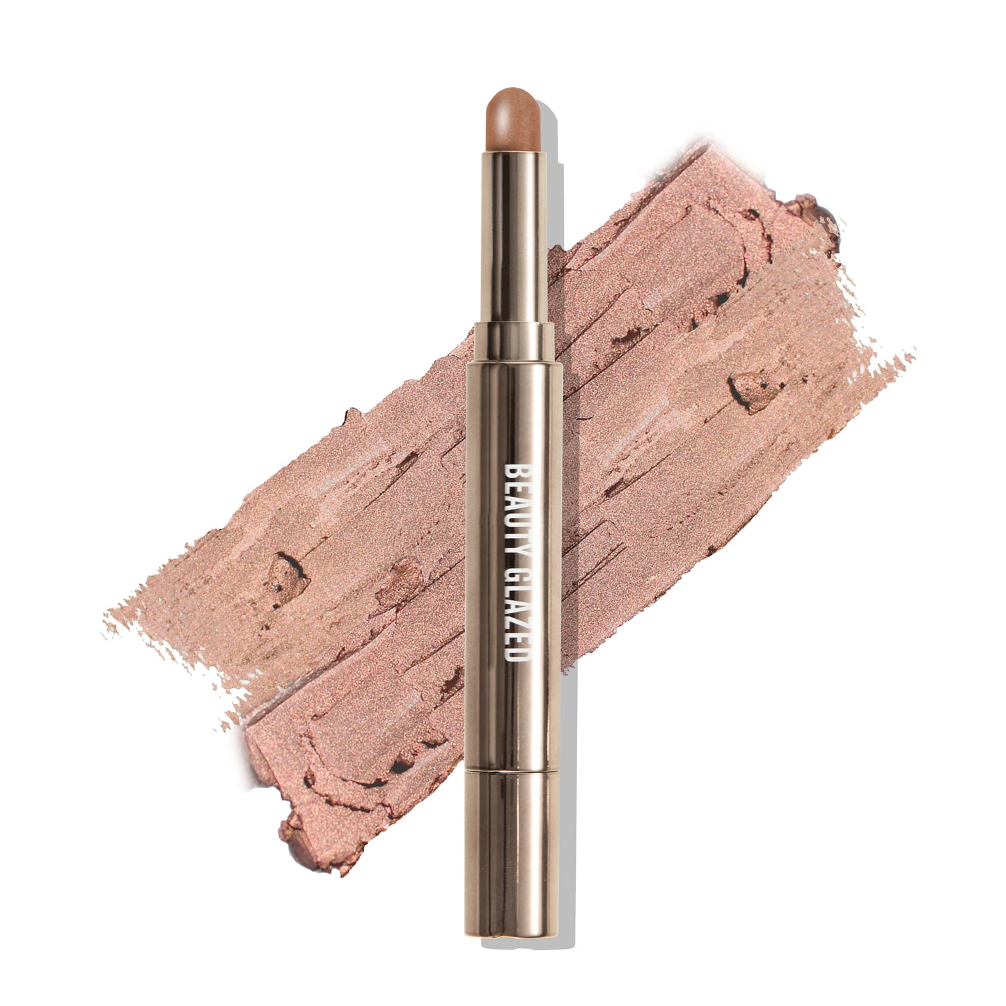 Crayon fard à paupières double embout 10 couleurs, nacré, longue tenue, avec pinceau-éponge pour contour facile