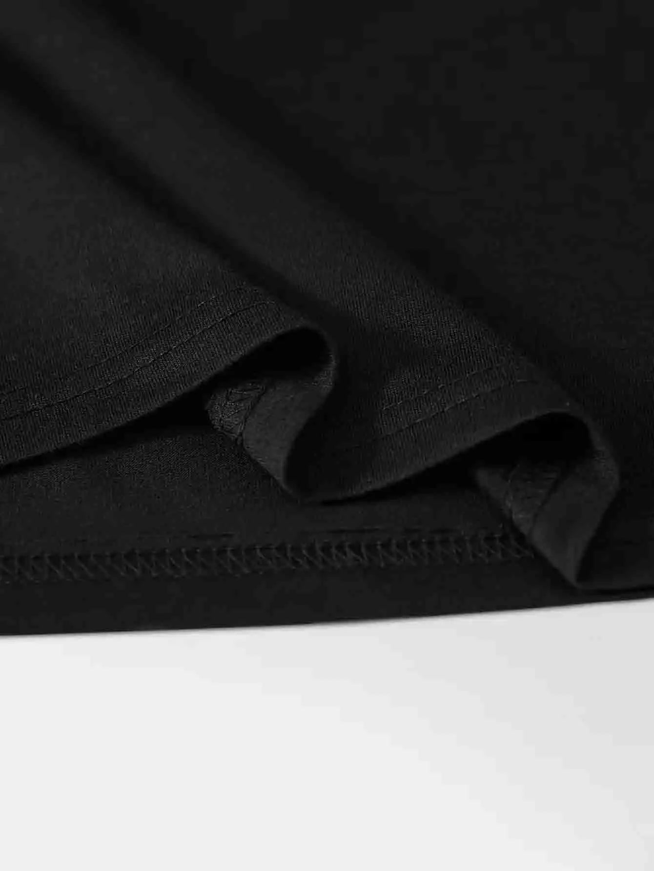 T-shirt pour hommes "I'm OK", haut décontracté à manches courtes et col rond, confort lavable en machine, version ample, tissu doux