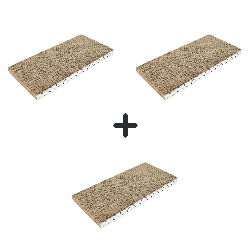 Corrugated Cardboard Cat Scratcher – Durable Scratching Board for Indoor Cats